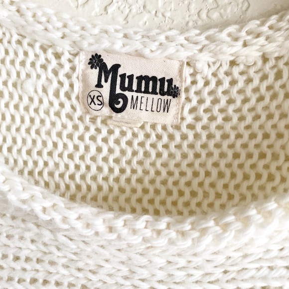 Show Me Your Mumu Cozy Knit Cream Sweater - Picture 6 of 7